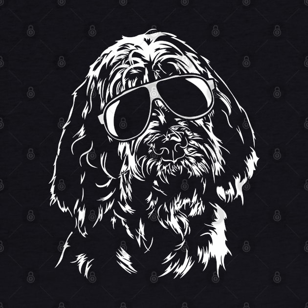 Funny Proud Italian Spinone sunglasses cool dog by wilsigns